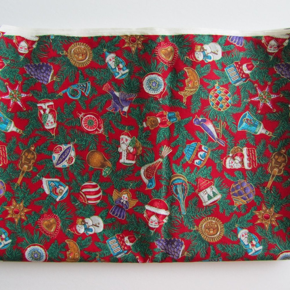 A VIP Print by Joan Messmore Cranston Print Works Co Vintage Christmas Fabric